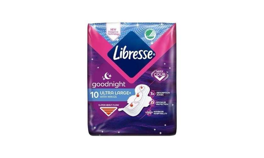 Libresse 10 Ultra Large+ Sanitary Pads
