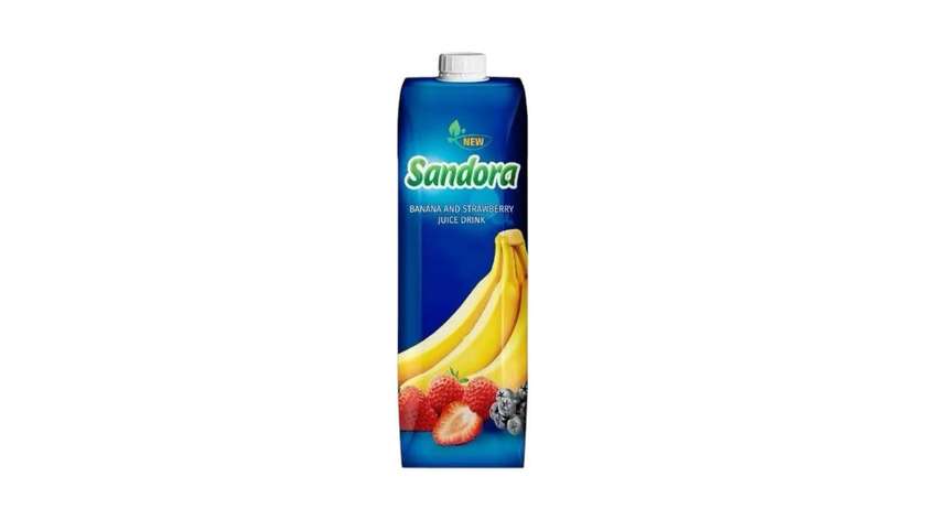 Sandora Banana and Strawberry Juice 0.95L