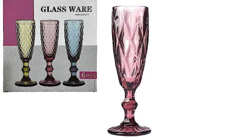 Champagne Glass Set 6pcs