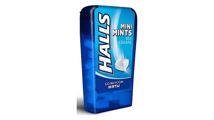 Halls Mini Mints Peppermint 12.5g