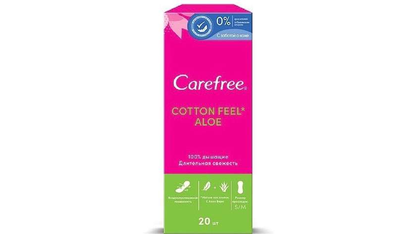 Carefree Daily Panty Liners 20 Count