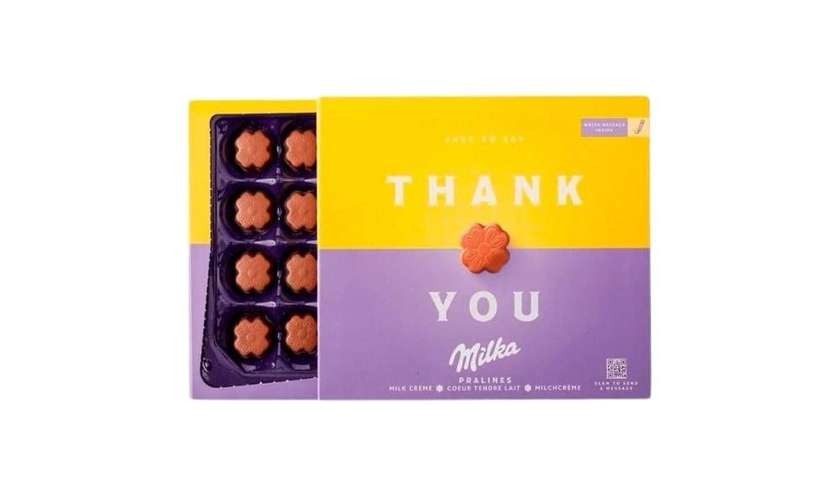 Milka Thank You Milk Chocolate 110g