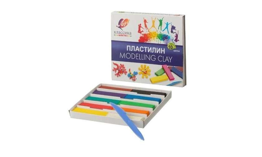 10-Color Modeling Clay