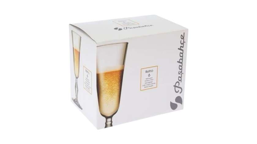 Chamomile cups 6 pieces retro