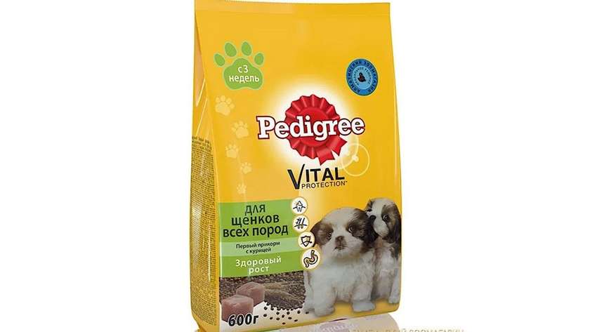 Pedigree Puppy Food with Chicken for All Breeds 600g