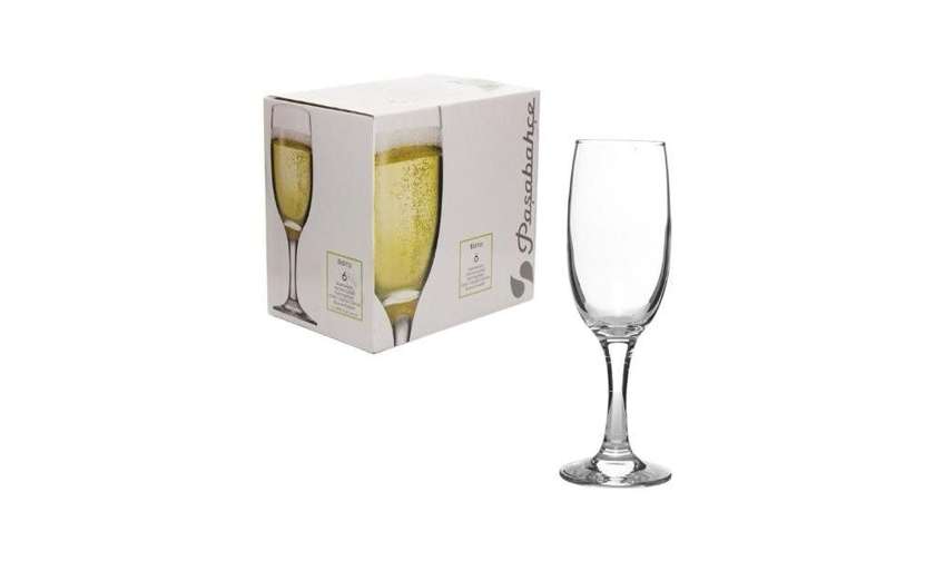 Champagne Glasses, Set of 6