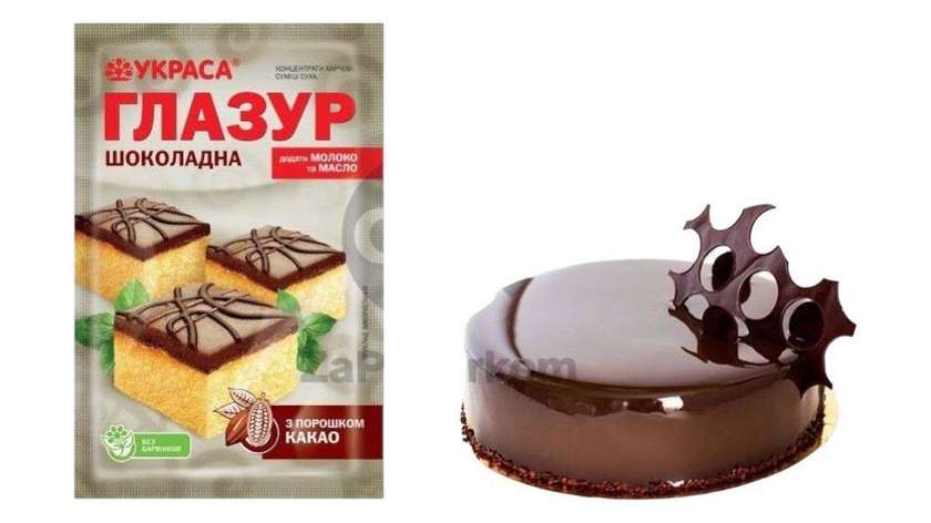 Ukrasa Chocolate Glaze 100g
