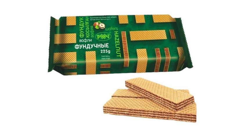 Hazelnut Wafers 225g