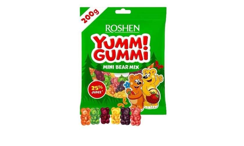 Yumm! Gummi Mini Bear Mix Jelly Candy 70g