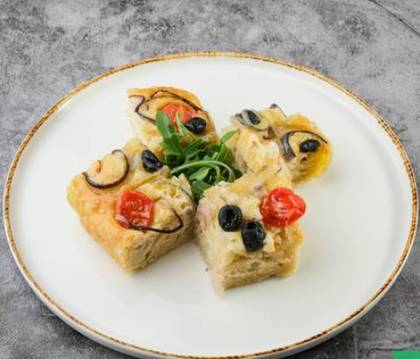 Half of Barese Focaccia