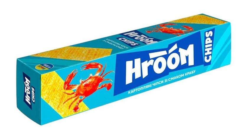 Hroom Chips with Crab Flavor 50g