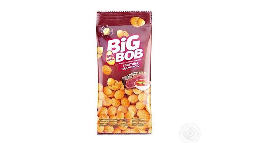 Big Bob Crispy Peanut with Veal and Adjika 50g
