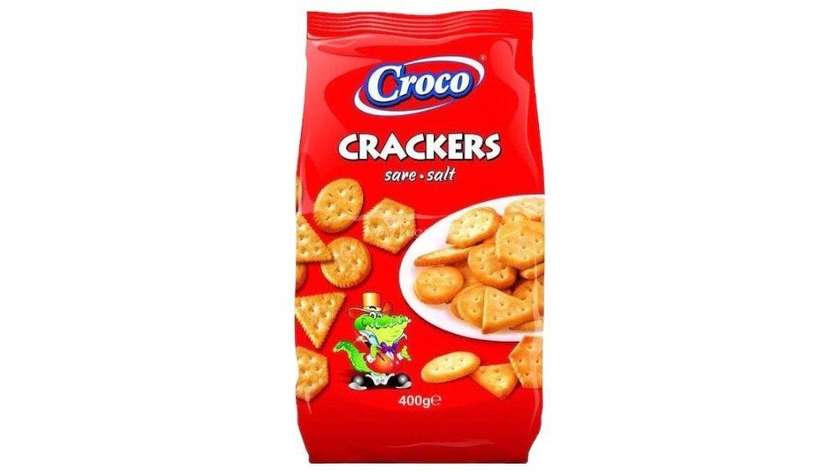 Croco Crackers - Salted Crackers 400g