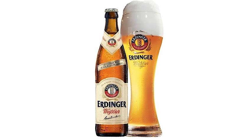 Erdinger Beer 0.5 Glass Bottle