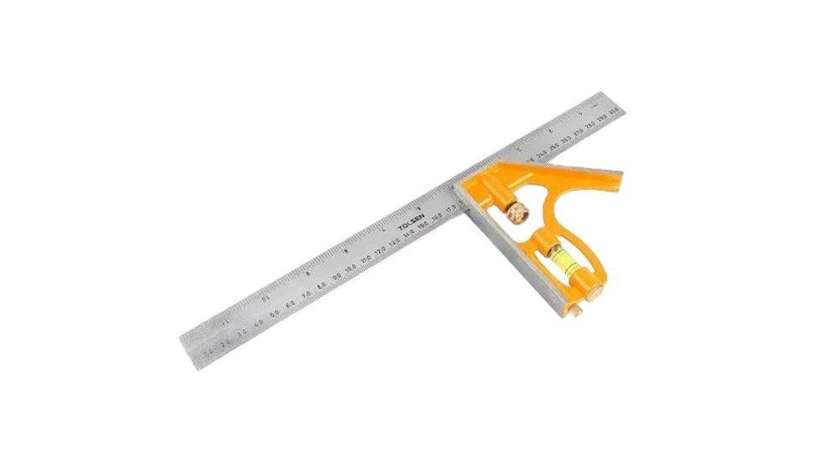 Tolsen tol1674-35037 Aluminum Combination Try Square 250MM