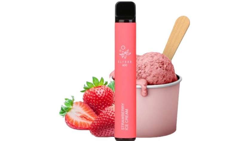 ELFBAR Strawberry Ice Cream 600 Puffs