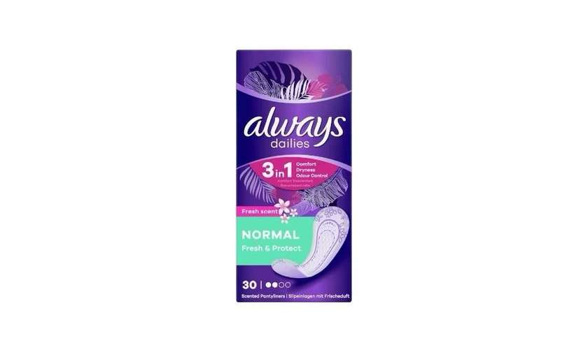Always Daily Fresh Normal Panty Liners 30