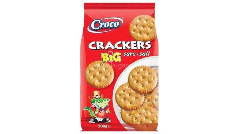Croco Big Salty Crackers 200g