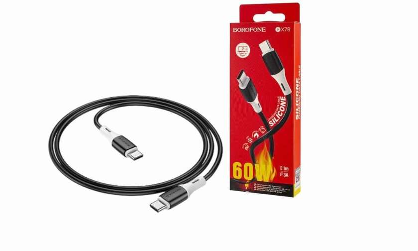 Borofone BX79 Cable Type-C to Type-C Black