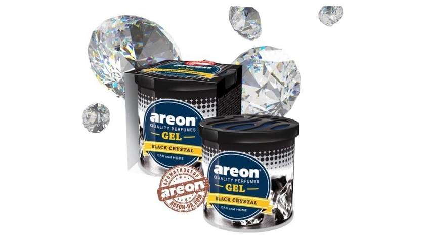 Areon Gel Black Crystal Air Freshener