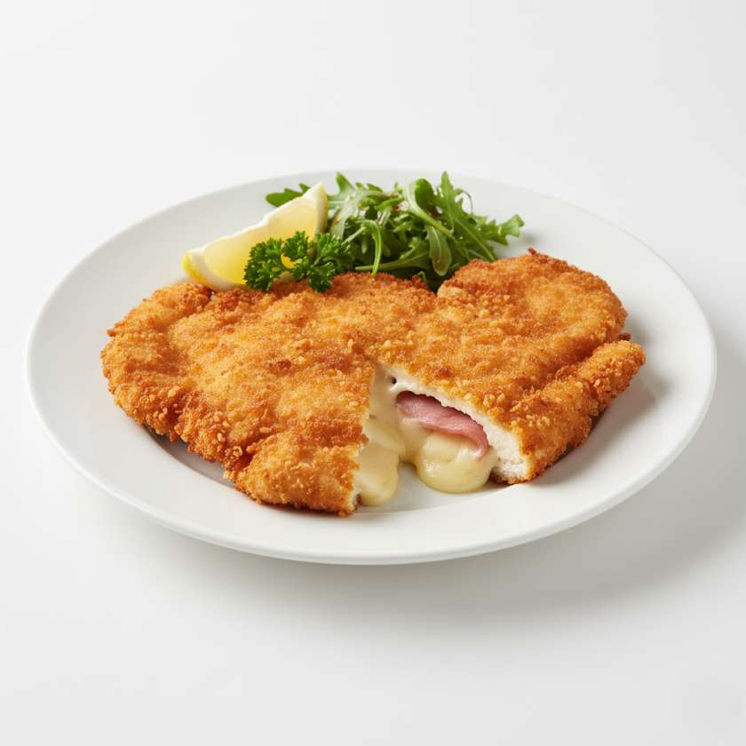 Куриный шницель Кордон Блю