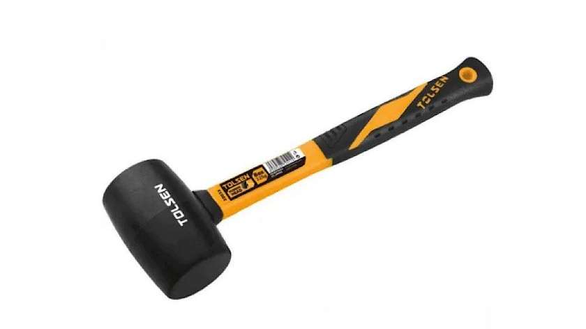 Rubber Mallet with Rubber Handle 16oz (470g)