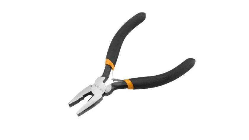 TOLSEN TOL456-10030 Mini Flat Nose Pliers with Rubber Handle 115mm, 4.5"
