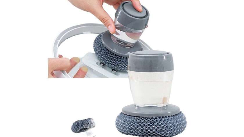 Cleaning Brush with Jelly Dispenser