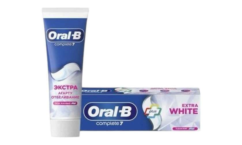 Oral-B Toothpaste Menthol Extra White 125ml