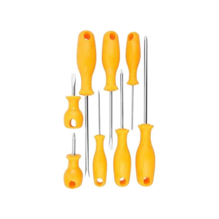 Tolsen tol1969-20739 Screwdriver Set Yellow 8 pcs