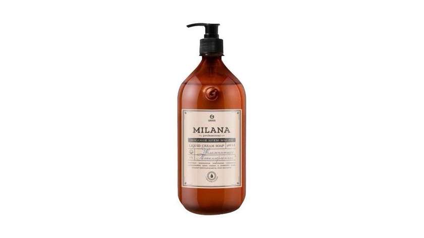 Grass Moisturizing Liquid Cream Soap Milana Professional 1000ml