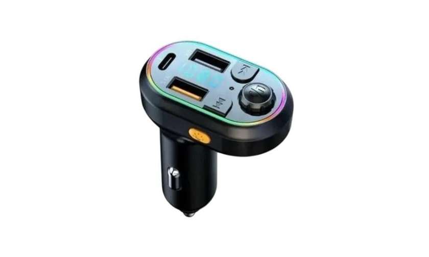 Car MP3 Player RGB Ambient Lighting USB-C C30