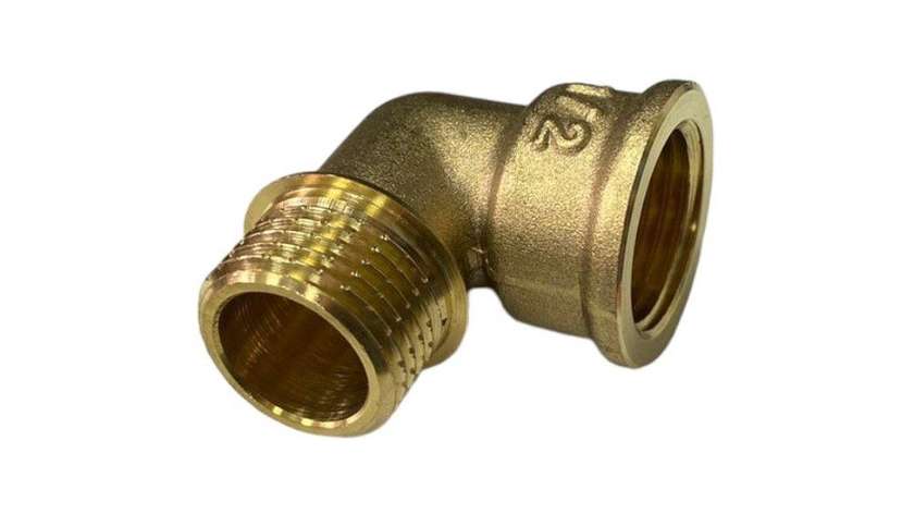 Brass fitting M/F 1/2