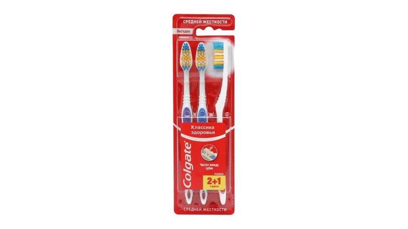 Toothbrushes 2+1 Health Classics