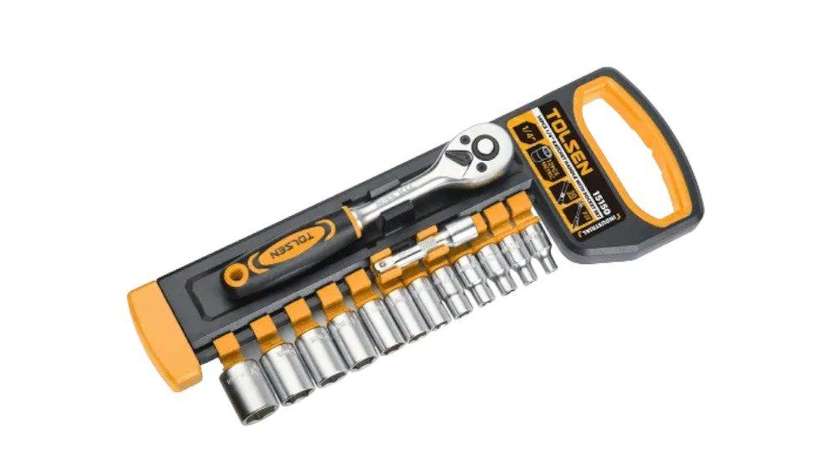 TOLSEN TOL1101-15150 Wrench with Spare Blades 1/4 - 14 pcs