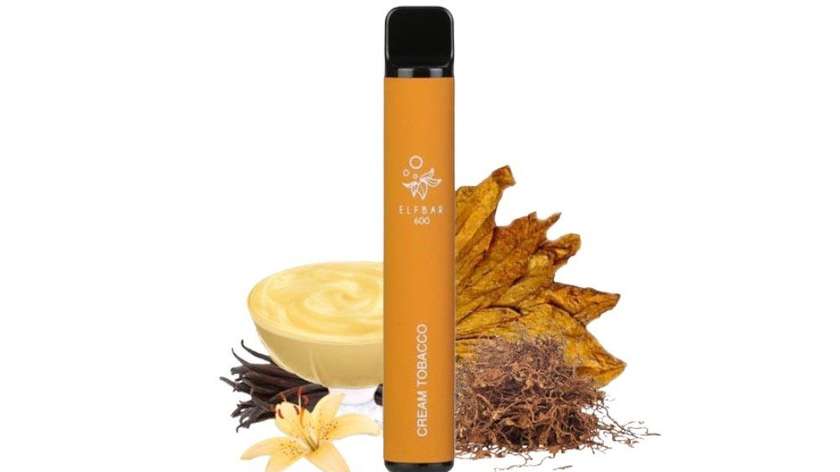 ELFBAR Cream Tob*cco 600 Puffs