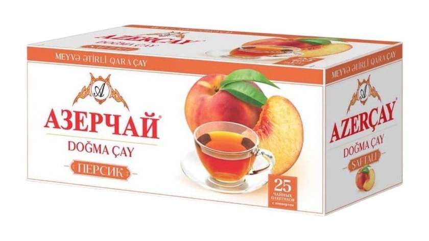 Azerçay Black Tea Peach (25 bags)