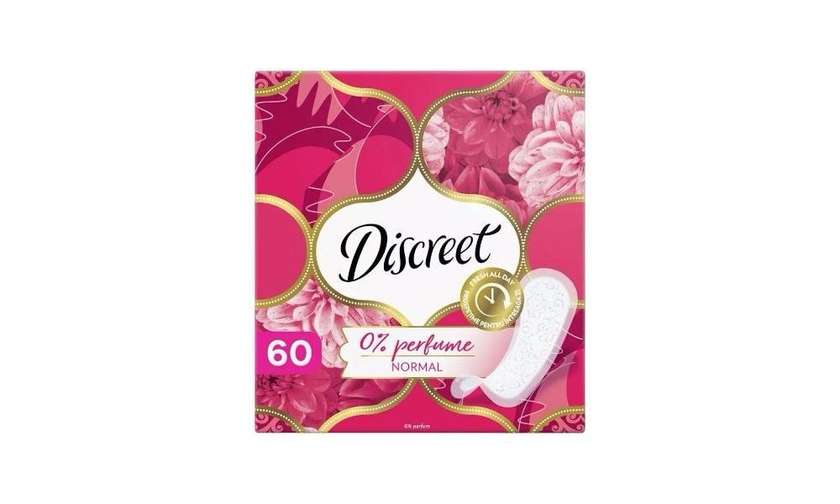 Discreet Normal Panty Liners 60