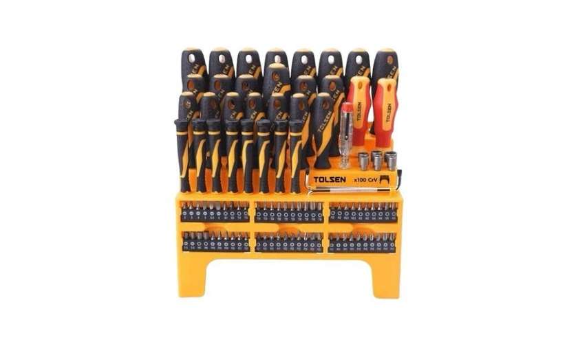 Tolsen tol2105-20185 Screwdriver Set 100 Pieces