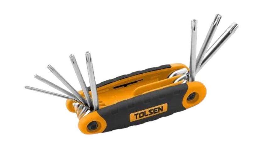Tolsen tol1629-20069 Hex Key Set, 8 Pieces