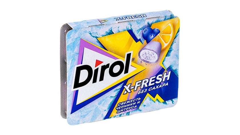 Dirol X-Fresh Gum Cranberry & Citrus