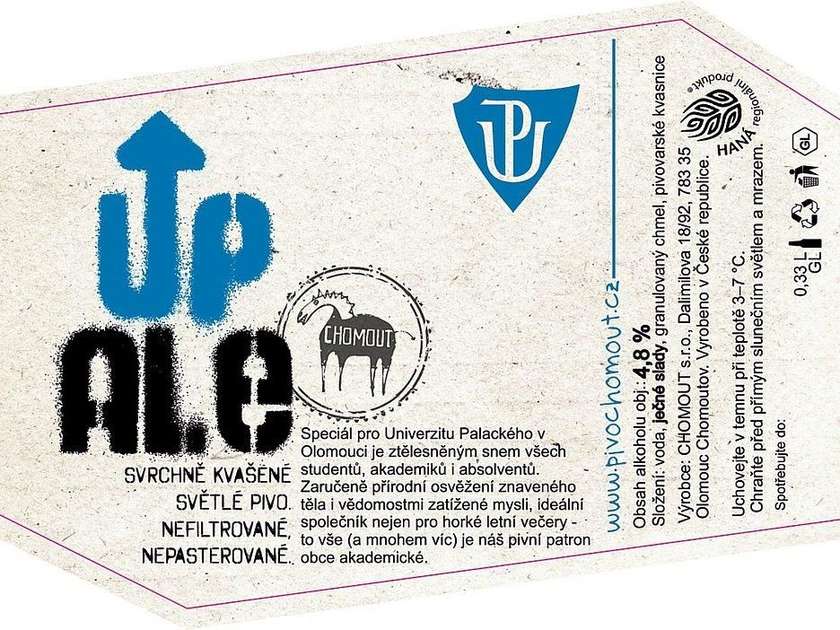 1L Chomout 11° - UP ale PALE
