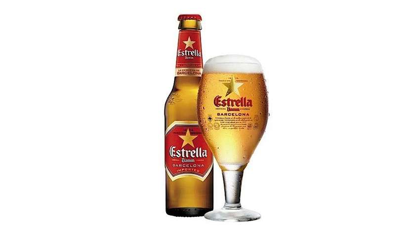 Estrella Damm Beer 0.33 Glass Bottle