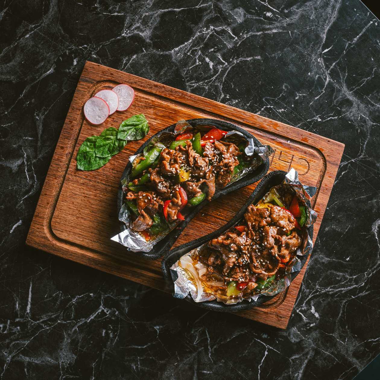 Hovädzie mäso na horúcej panvici