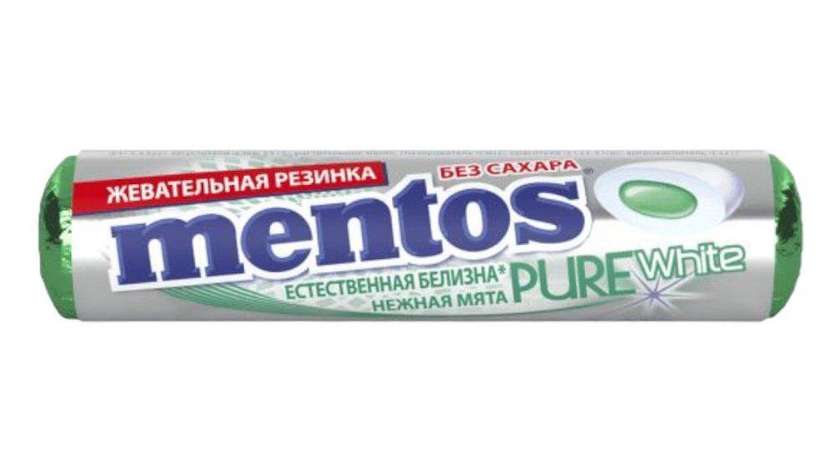 Mentos chewing gum mint flavor 15.5g