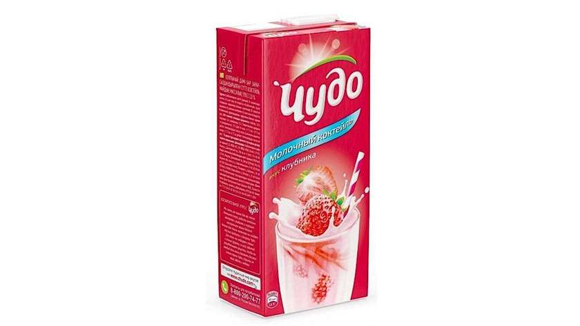 Chudo Strawberry 2% Milkshake 210g