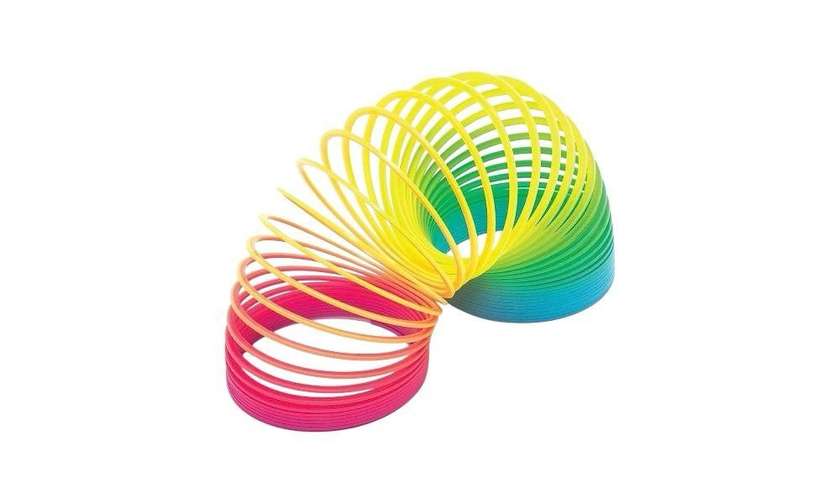 Plastic Rainbow Spring