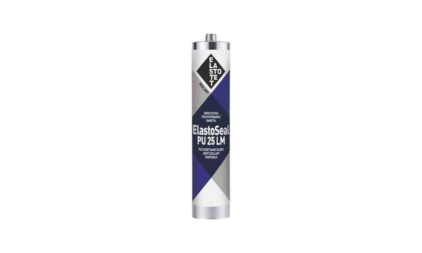 Elastotet ElastoSeal PU 25 LM Polyurethane Sealant, Grey Cartridge 310ml