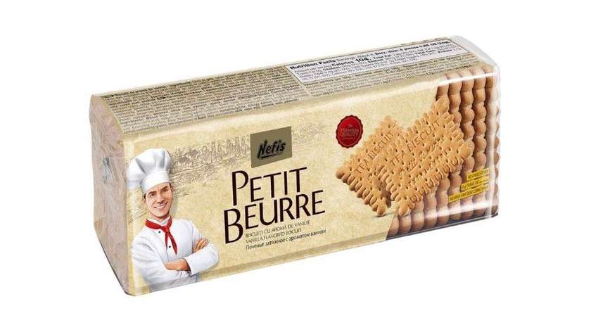 Petit Beurre Biscuit with Vanilla Flavor