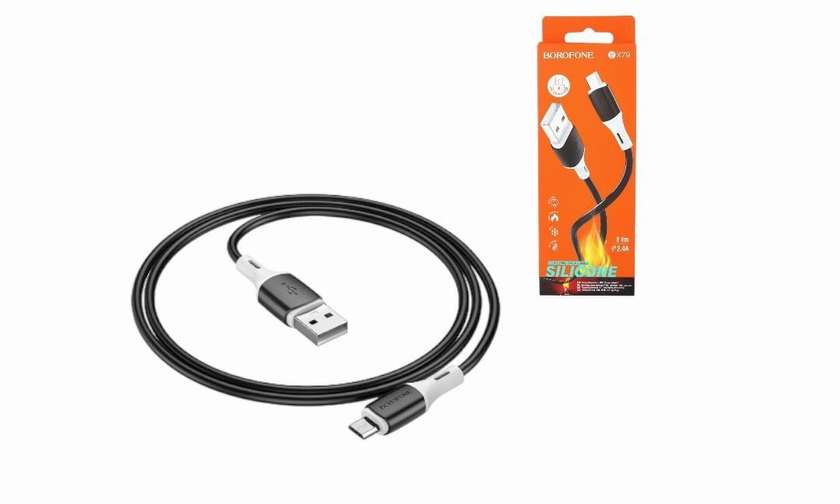 Borofone BX79 cable USB to Micro black